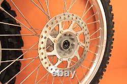 1998 97-99 CR250R CR250 OEM Front Rear Wheel Set Hub Rim Spokes Center Tire