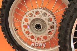 1998 97-99 CR250R CR250 OEM Front Rear Wheel Set Hub Rim Spokes Center Tire