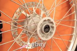 1998 97-99 CR250R CR250 OEM Front Rear Wheel Set Hub Rim Spokes Center Tire