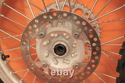 1998 97-99 CR250R CR250 OEM Front Rear Wheel Set Hub Rim Spokes Center Tire