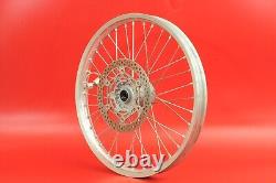 1999 2008 Yamaha YZ125 YZ 125 Front Rear Wheel Rim Hub Spoke Set NICE LOW HOUR