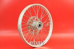 1999 2008 Yamaha YZ125 YZ 125 Front Rear Wheel Rim Hub Spoke Set NICE LOW HOUR