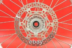 1999 2008 Yamaha YZ125 YZ 125 Front Rear Wheel Rim Hub Spoke Set NICE LOW HOUR