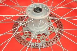 1999 2008 Yamaha YZ125 YZ 125 Front Rear Wheel Rim Hub Spoke Set NICE LOW HOUR