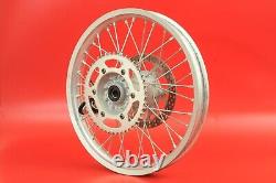 1999 2008 Yamaha YZ125 YZ 125 Front Rear Wheel Rim Hub Spoke Set NICE LOW HOUR
