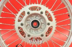 1999 2008 Yamaha YZ125 YZ 125 Front Rear Wheel Rim Hub Spoke Set NICE LOW HOUR