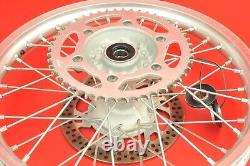1999 2008 Yamaha YZ125 YZ 125 Front Rear Wheel Rim Hub Spoke Set NICE LOW HOUR