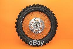 1999 96-00 RM125 RM250 OEM Front Rear Wheel Set Hub Rim Spokes Tires Complete