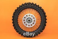 1999 96-00 RM125 RM250 OEM Front Rear Wheel Set Hub Rim Spokes Tires Complete