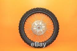 1999 96-00 RM125 RM250 OEM Front Rear Wheel Set Hub Rim Spokes Tires Complete