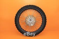 1999 96-00 RM125 RM250 OEM Front Rear Wheel Set Hub Rim Spokes Tires Complete