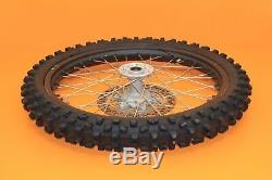 1999 96-00 RM125 RM250 OEM Front Rear Wheel Set Hub Rim Spokes Tires Complete