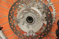 1999 97-99 CR250R CR250 Front Rear Wheel Set Hub Rim Spokes Tire Center Rotor