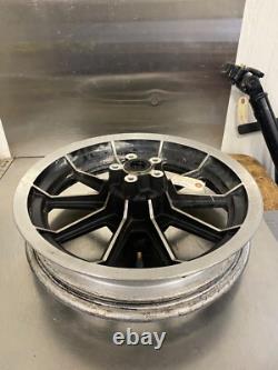 1999 Harley Davidson E/G U/C FLHTCUI Front 10 Spoke Wheel Rim 16x3