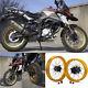 19x3 & 17x4.25 Front Rear Spoke Wheel For Bmw G310gs Gold Rim Black Hub Set