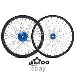 19+16 Spoke Front Rear Wheels Rims Hubs Flange For Beta Explorer For Apollo RFN