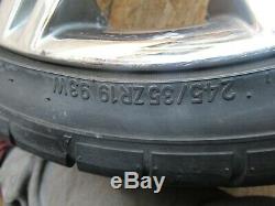 19 LA Light Allow Rim Wheel M Double Spoke 172 Chrome Set OEM E60 E61 550i 535i