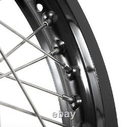 19x1.4 + 16x1.85 Front Rear Spoke Wheels Set for SUR-RON LBX for Segway X260
