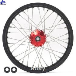 19x1.4 & 16x1.85 Spoked CNC Front Rear Wheels Rims Hubs For Talaria Sting / XXX