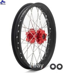 19x1.4 & 16x1.85 Spoked CNC Front Rear Wheels Rims Hubs For Talaria Sting / XXX