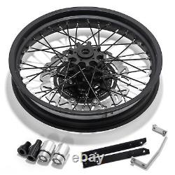19x3.0 & 17x4.25 Front Rear Spokes Wheels Black Rims Disc Set for Honda CB400X