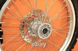 2000 00-01 CR250R CR250 Factory Front Rear Wheel Set Hub Rim Spokes Center Tire