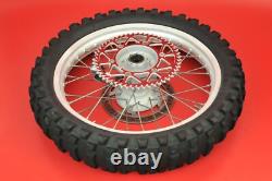 2000 2001 Honda CR250 CR250R CR 250 Front Rear Wheel Tire Rim Hub Assembly
