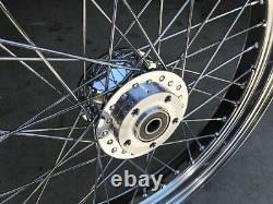 2000-2004 Harley CAFE RACER Sportster 23 x 3 40 SPOKE WHEEL SET FRONT AND REAR