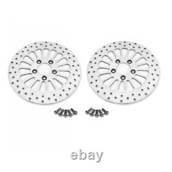 2000-2010 HD XL 883/XL1200 11.5 SUPER SPOKE DNA ROTOR SET-FRONT & REAR WithBOLTS