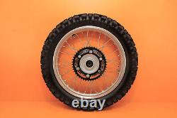 2000 96-04 XR400R XR400 OEM Front / Rear Wheel Set Hub Rim Spokes Tire Center