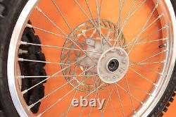 2001 01-08 RM125 RM 125 EXCEL Front Rear Wheel Set Hub Rim Spokes Tire 21/19