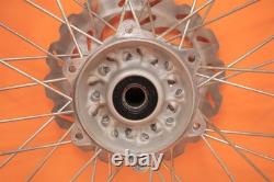2001 01 WR250F WR 250F OEM 21/18 Front Rear Wheel Set Hub Rim Spoke Tire Center