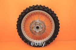 2001 01 WR250F WR 250F OEM 21/18 Front Rear Wheel Set Hub Rim Spoke Tire Center
