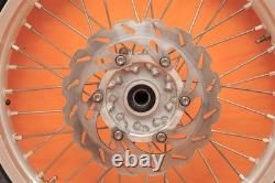 2001 01 WR250F WR 250F OEM 21/18 Front Rear Wheel Set Hub Rim Spoke Tire Center