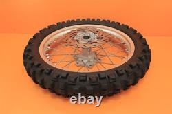 2001 01 WR250F WR 250F OEM 21/18 Front Rear Wheel Set Hub Rim Spoke Tire Center