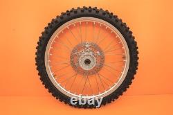 2001 01 WR250F WR 250F OEM 21/18 Front Rear Wheel Set Hub Rim Spoke Tire Center