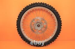 2001 01 WR250F WR 250F OEM 21/18 Front Rear Wheel Set Hub Rim Spoke Tire Center