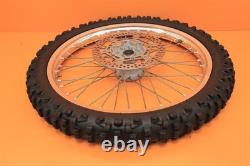 2001 01 WR250F WR 250F OEM 21/18 Front Rear Wheel Set Hub Rim Spoke Tire Center