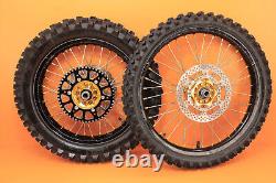 2001-2008 RM250 RM 250 EXCEL Front Rear Wheel Set Hub Rim Spokes Tire 21/18