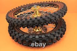 2001-2008 RM250 RM 250 EXCEL Front Rear Wheel Set Hub Rim Spokes Tire 21/18