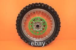 2001-2015 KX85 KX 85 OEM Front Rear Wheel Set Hub Rim Spoke Tire Center 17/14