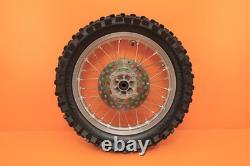 2001-2015 KX85 KX 85 OEM Front Rear Wheel Set Hub Rim Spoke Tire Center 17/14