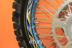 2001 96-01 YZ250 YZ 250 EXCEL BLUE Front Rear Wheel Set Hub Rim Spokes Tire