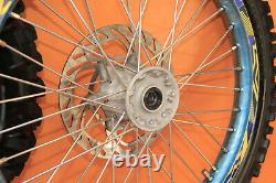 2001 96-01 YZ250 YZ 250 EXCEL BLUE Front Rear Wheel Set Hub Rim Spokes Tire