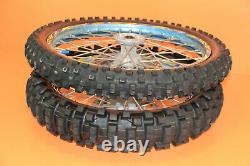 2001 96-01 YZ250 YZ 250 EXCEL BLUE Front Rear Wheel Set Hub Rim Spokes Tire