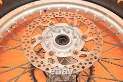 2001 96-01 YZ250 YZ 250 OEM Front Rear Wheel Set Hub Rim Spokes Tire Center
