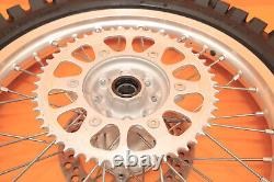 2002 02-07 CR125R CR125 OEM Front Rear Wheel Set Hub Rim Spokes Center Tires
