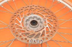 2002 02-08 CRF450R CRF450 OEM Front Rear Wheel Set Hub Rim Spokes Center Rotor