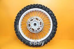 2002 02-08 YZ125 YZ250 OEM Complete Front Rear Wheel Set Rim Spokes Rotor