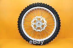 2002 02-08 YZ125 YZ250 OEM Complete Front Rear Wheel Set Rim Spokes Rotor